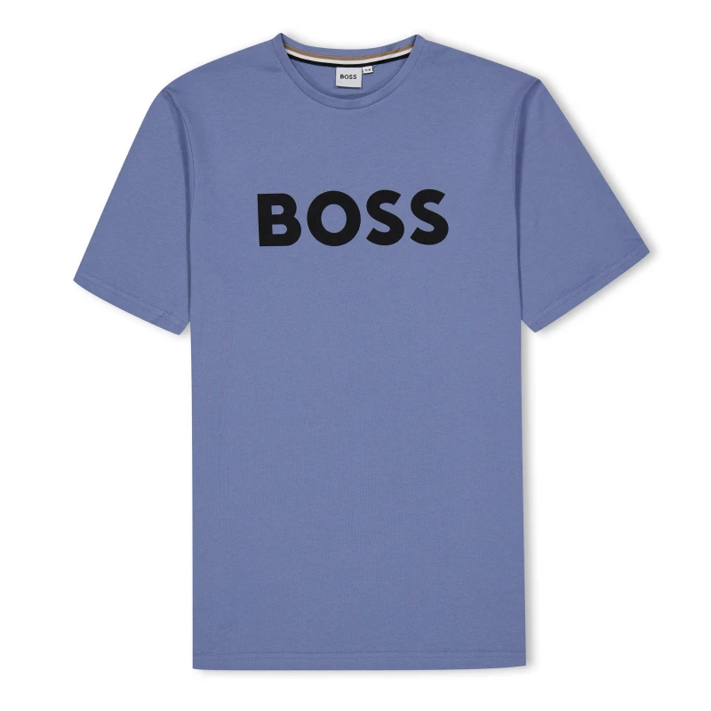 Image of Boss Large Logo Tee Juniors - Grey Grey 11 - 12 Years