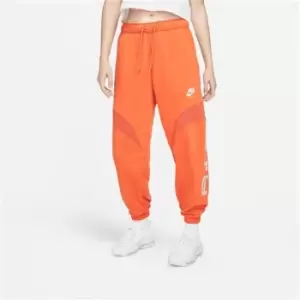 Image of Nike Air Womens Joggers - Orange