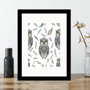 Image of SC411090106 Multicolor Decorative Framed MDF Painting