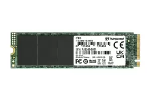 Image of Transcend PCIe SSD 115S M.2 250 GB PCI Express 3.0 3D NAND NVMe