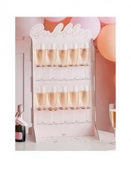 Image of Ginger Ray Rose Gold Foiled And Blush Prosecco Wall