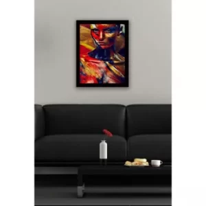 Image of SC0077 Multicolor Decorative Framed MDF Painting
