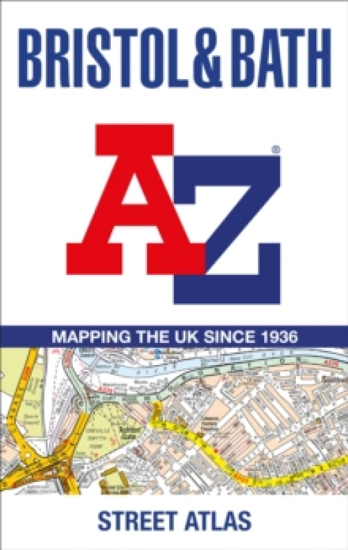 Image of Bristol and Bath A-Z Street Atlas. Paperback. By AZ Maps Books