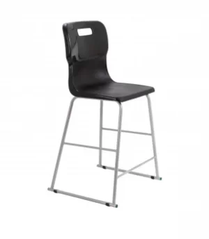 Image of TITAN BLACK HIGH CHAIR 610 MM HIGH
