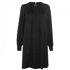 Image of Biba High Neck Dress - Black