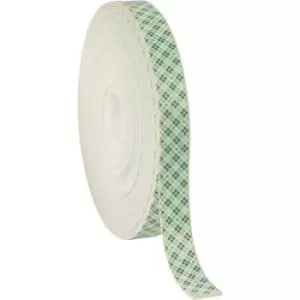 Image of 3M 4032 40321966 Double sided adhesive tape 3M4032 White (L x W) 66 m x 19mm