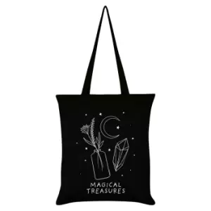Image of Grindstore Magical Treasures Tote Bag (One Size) (Black)