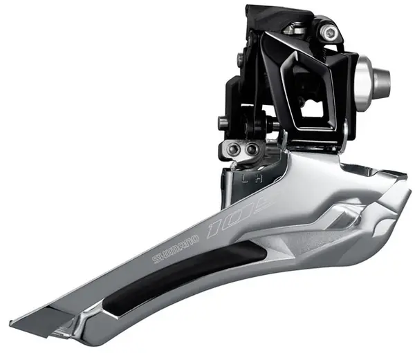 Image of Shimano 105 FD-R7000 11-speed Toggle Front Derailleur Double 11-SPEED BRAZE-ON DOUBLE Black
