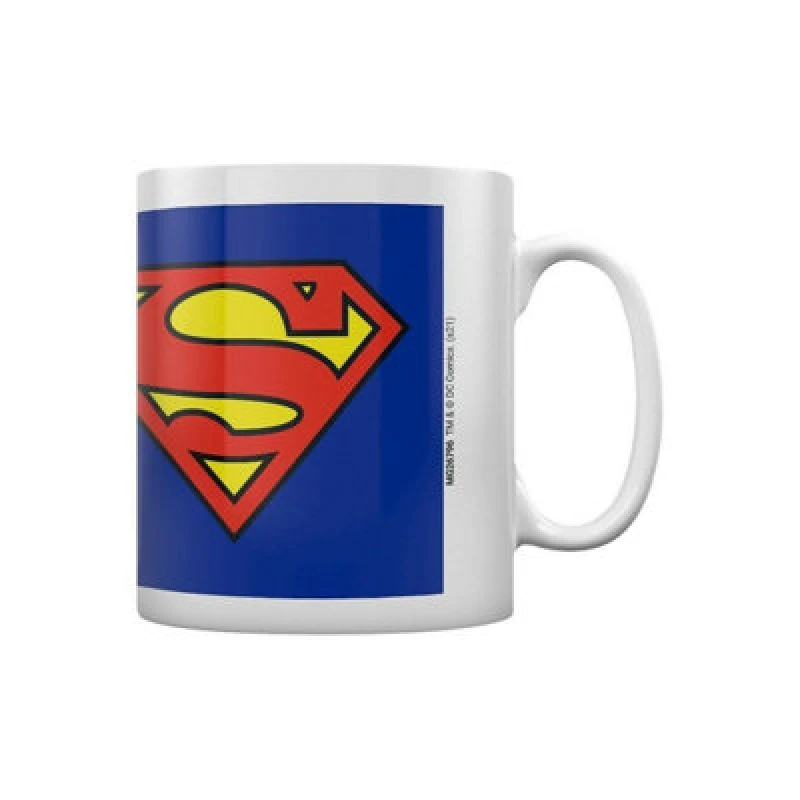 Image of Superman Shield Mug Duck Egg Blue unisex