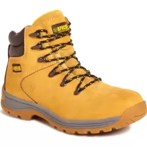 Image of Apache AP31 Nubuck Water Resistant Safety Hiker Boots Wheat Size 9