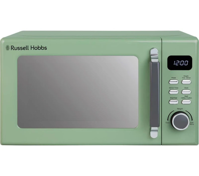 Image of Russell Hobbs Stylevia RHM2026SG Solo Microwave - Sage Green 5056233840413
