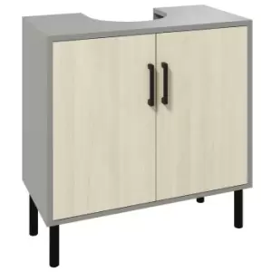 Image of Bathroom Sink Cabinet Freestanding Under Sink Storage Cabinet