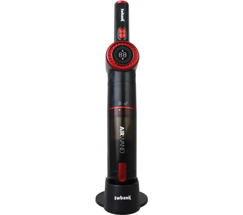 Image of EWBANK AirWand EWVC0602 Handheld Vacuum Cleaner - Black & Red, Red,Black 5016368006580