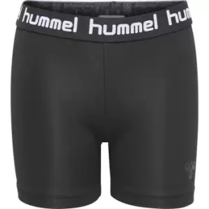 Image of Hummel Tight Training Shorts Juniors - Black
