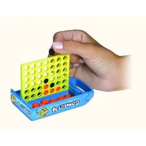 Image of Basic Fun Connect 4 Key Chain Game