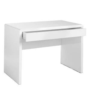 Image of Dams Luxor White Gloss Work Station