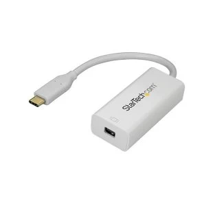 Image of StarTech USB C to Mini DisplayPort Adapter 4K 60Hz