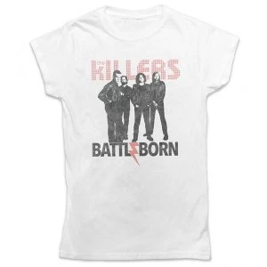 Image of The Killers - Battle Born Womens Medium T-Shirt - Black