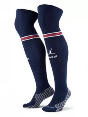 Image of Nike Psg 21/22 Home Sock, Navy, Size L