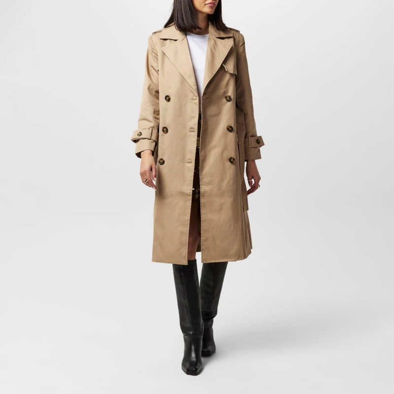Image of French Connection Coco Twill Trench Coat