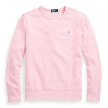 Image of Polo Ralph Lauren Fleece Crew Sweatshirt - Carmel Pink