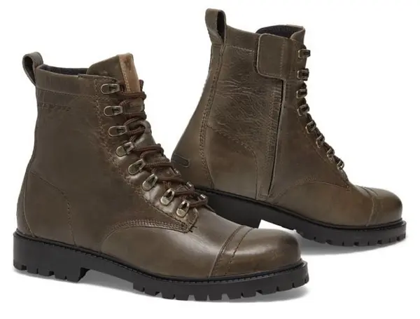 Image of REV'IT! Patrol Olive Green Black Motorcycle Shoes Size 40