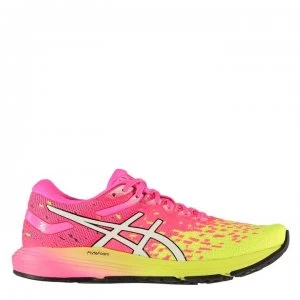 Image of Asics DynaFlyte 4 Womens Running Trainers - Hot Pink/White