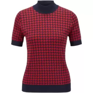 Image of Boss Faryna Knitted Top - Multi