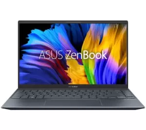 Image of ASUS ZenBook 14 UM425QA 14" Laptop - AMD Ryzen 7, 512GB SSD, Grey, Silver/Grey