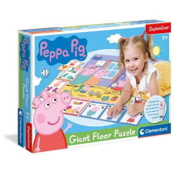 Image of Clementoni Giant Educational Floor Puzzle - Peppa Pig