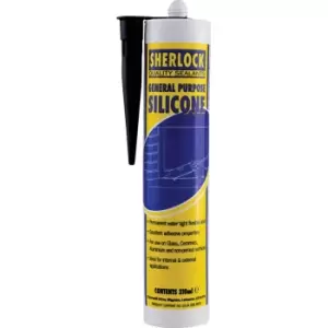 Image of Black Silicone Sealant Cartridge 310ML