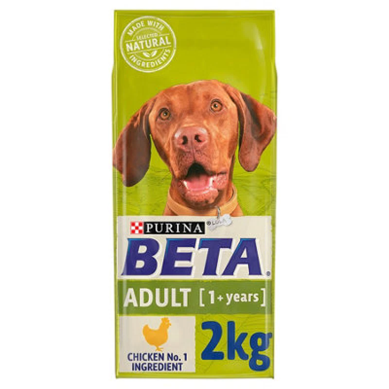 Image of Beta Adult Dry Dog Food With Chicken 2Kg
