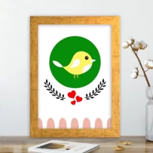 Image of AC3946048485 Multicolor Decorative Framed MDF Painting