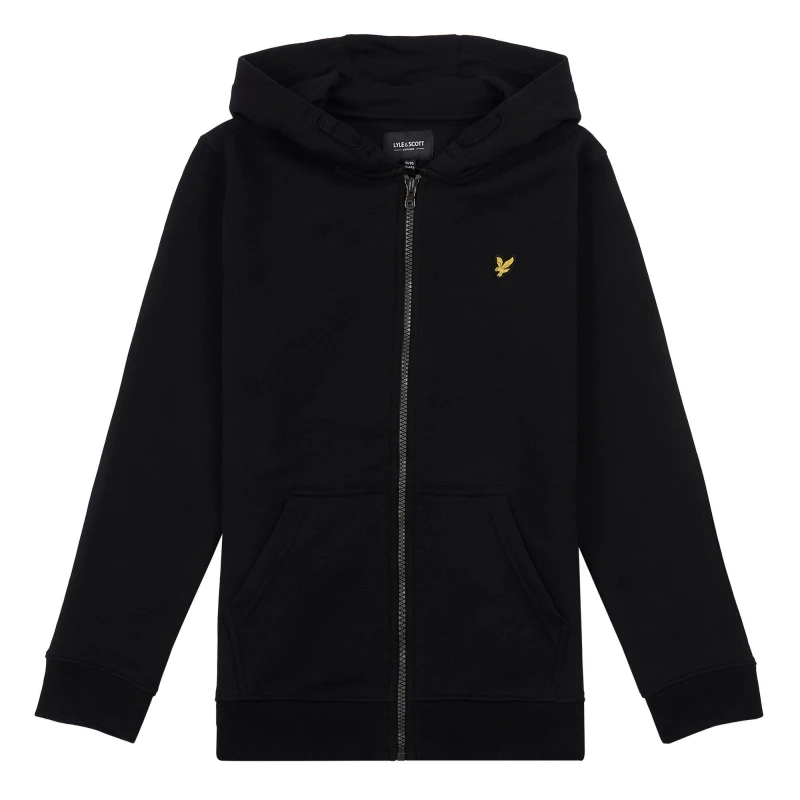 Image of Lyle and Scott Classic Hoodie Juniors - Black 7 - 8 Years