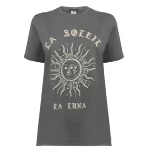 Image of I Saw It First Le Soleil T-Shirt - Black
