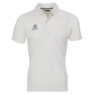 Image of Shrey Performance Playing Shirt S/S Senior - White