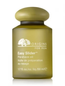 Image of Origins Easy Slider Preshave Oil 50ml