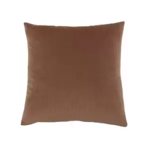 Image of Furn Aurora Textured Corduroy Cushion Cover, Rock Rose, 45 x 45 Cm