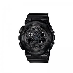 Image of Casio G-SHOCK Standard Analog-Digital Watch GA-100CF-1A - Black