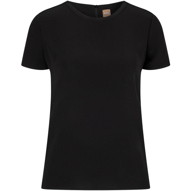 Image of Boss Womens Ilyna T-Shirt Black female 14 (XL)