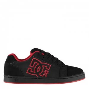Image of DC Serial Graffik Trainers Mens Trainers - Black/Red