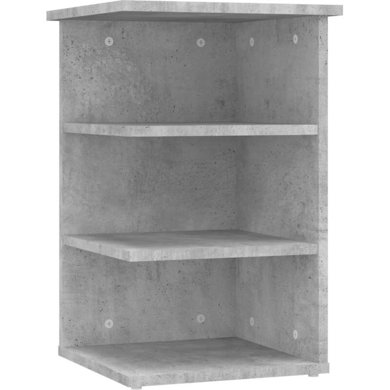 Image of VIDAXL Vidaxl - Side Cabinet Concrete Grey 35x35x55cm Engineered Wood 8720286542002