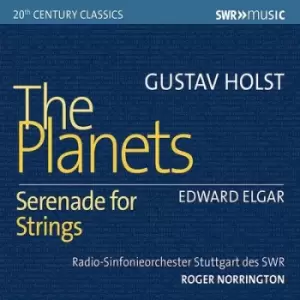 Image of Gustav Holst The Planets/Edward Elgar Serenade for Strings by Gustav Holst CD Album
