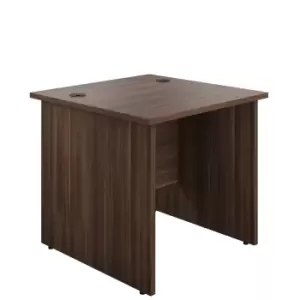 Image of 800X800 Panel Rectangular Desk Dark Walnut