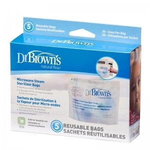 Image of Dr Browns Options Reusable Microwave Steam Steriliser Bags