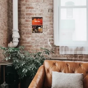 Image of Beer 3 Multicolor Decorative Metal Wall Accessory