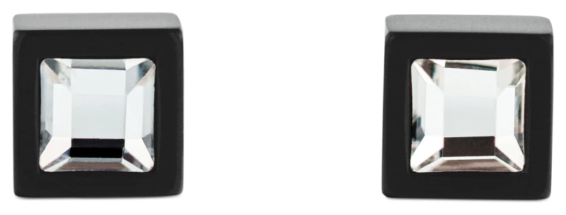 Image of Calvin Klein 35100077 Essentials Links Square-Shaped Crystal Jewellery