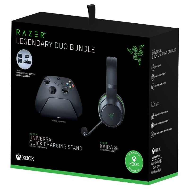 Image of Razer Legendary Duo Bundle for Xbox Black unisex One Size