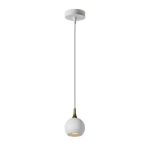 Image of Favori Modern Pendant Light - Ø9cm - 1xGU10 - White