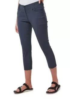 Image of Stretch 'NosiLife Clara' Crop Trousers